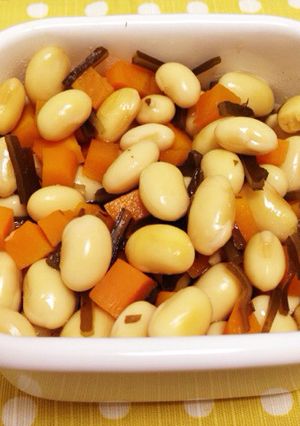 手作り昆布豆(大豆の煮物)-レシピのメイン写真