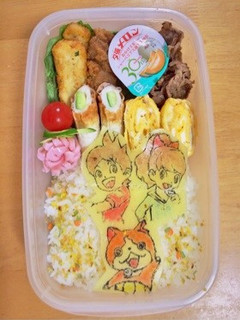 オブラートで簡単キャラ弁♡妖怪ウォッチ-レシピのメイン写真