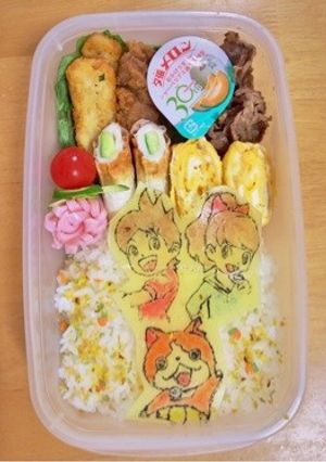 オブラートで簡単キャラ弁♡妖怪ウォッチ-レシピのメイン写真
