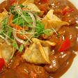 ライスがグー♪の焼きワンタンDEカレー