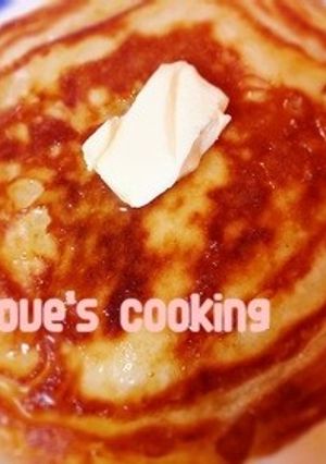 ふわふわバター風味ホットケーキ！-レシピのメイン写真