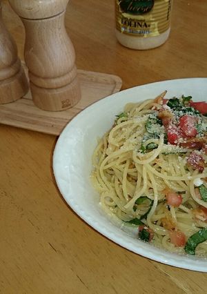 オヤジのアンチョビ冷製パスタ-レシピのメイン写真
