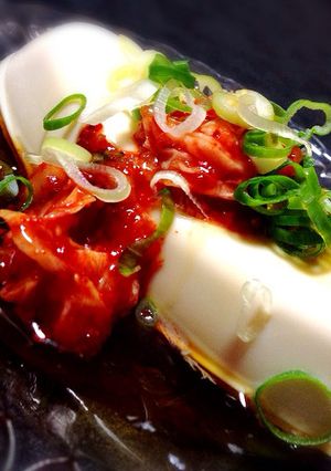 夏バテに！簡単ピリ辛豆腐-レシピのメイン写真