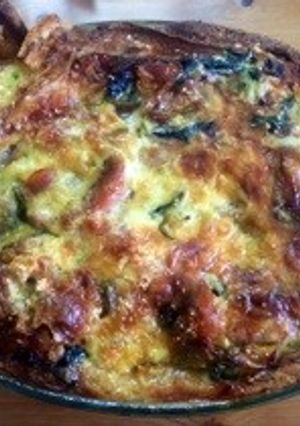 食パンでほうれん草のキッシュ-レシピのメイン写真