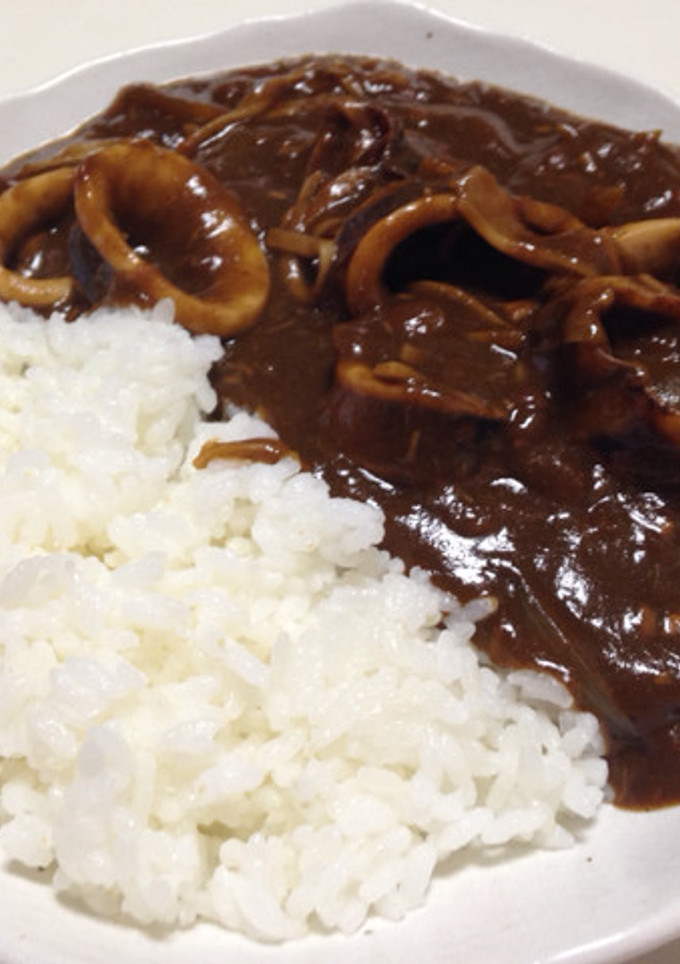 こく旨、イカ丸ごとカレー-レシピのメイン写真