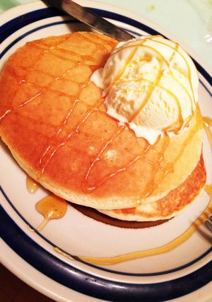 ふんわりパンケーキ♪-レシピのメイン写真