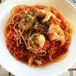 エビのトマトソースパスタ
