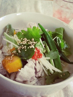 お野菜たっぷり冷しゃぶうどん-レシピのメイン写真