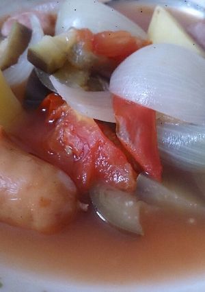 野菜まるごと夏野菜スープ-レシピのメイン写真