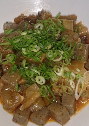 辛くて旨い！牛すじこんにゃく-レシピのメイン写真