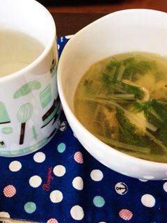 水菜スープ-レシピのメイン写真