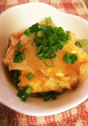 簡単あと一品♡フライパンで揚げだし豆腐-レシピのメイン写真