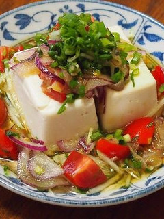 【しじみでイイ感じ】夏野菜ボリューム冷奴-レシピのメイン写真
