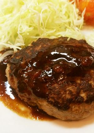 みりんが決め手♪やわらかハンバーグ-レシピのメイン写真