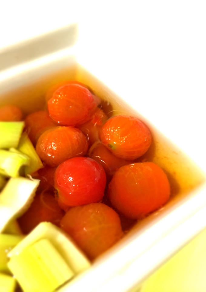 ミニトマトの煮浸し♪-レシピのメイン写真