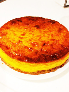 簡単！混ぜて焼くだけベークドチーズケーキ-レシピのメイン写真