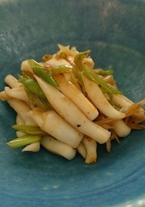 イカとネギのニンニク炒め-レシピのメイン写真