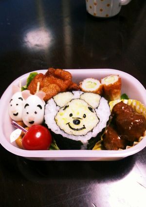 プーさんキャラ巻き-レシピのメイン写真