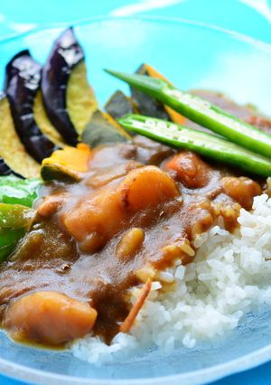 夏野菜カレー-レシピのメイン写真