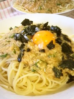 夏のネバネバ和風パスタ-レシピのメイン写真