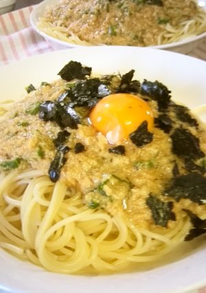 夏のネバネバ和風パスタ-レシピのメイン写真
