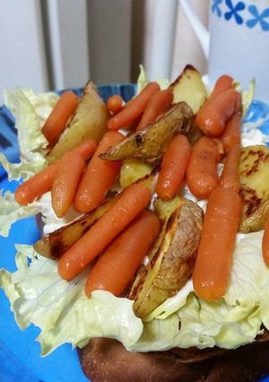 ポテキャロベジタブルトースト♪-レシピのメイン写真