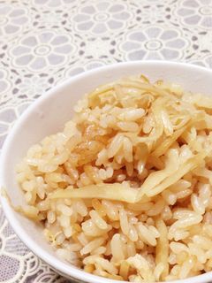 新生姜の炊き込みご飯-レシピのメイン写真