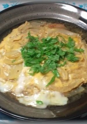 つまみの残りで作る“カツ煮”-レシピのメイン写真