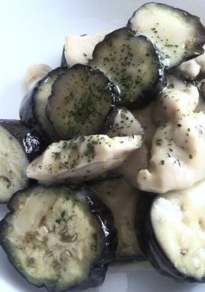 なすと鶏肉のチーズ炒め-レシピのメイン写真