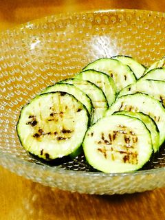 夏の常備菜*ズッキーニの焼き浸し-レシピのメイン写真