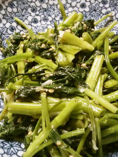 空芯菜(エンツァイ)のにんにく炒め-レシピのメイン写真