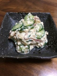 胡瓜と茗荷の白和え-レシピのメイン写真