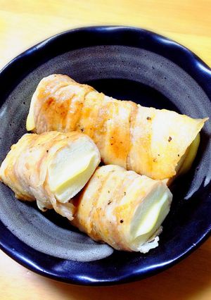 高野豆腐とチーズの豚肉巻き生姜焼き-レシピのメイン写真