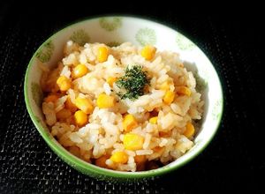 混ぜる！バター醤油とうもろこしご飯♬-レシピのメイン写真