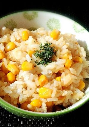 混ぜる！バター醤油とうもろこしご飯♬-レシピのメイン写真