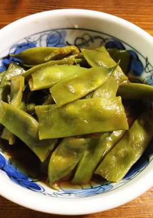 夏に☆モロッコ豆の酢煮びたし-レシピのメイン写真