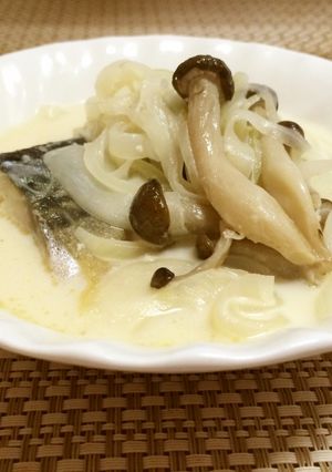 塩サバのクリーム煮-レシピのメイン写真