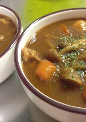 根菜たっぷり おつまみカレー-レシピのメイン写真