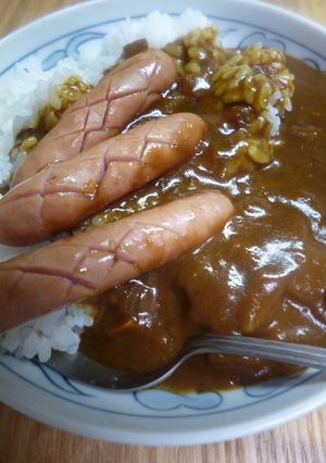 レトルトカレーで・ウインナーカレー-レシピのメイン写真