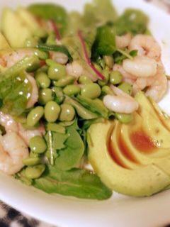 枝豆とエビのサラダ-レシピのメイン写真