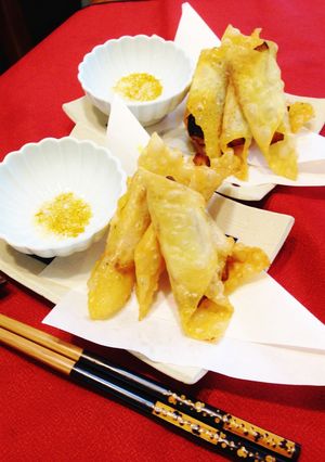 焼売の皮でおつまみ茄子べー-レシピのメイン写真