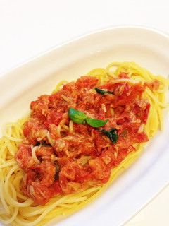 トマトとツナで簡単なのに絶品♫パスタ♫-レシピのメイン写真