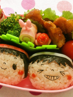 運動会 簡単 キャラ弁*目指せ1等賞!-レシピのメイン写真
