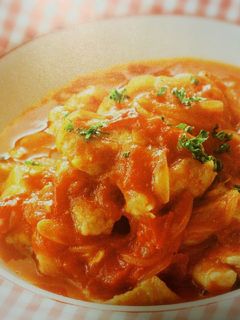 ヘルシー鶏肉のトマト煮-レシピのメイン写真