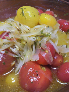 塩レモンdeトマトのマリネ-レシピのメイン写真