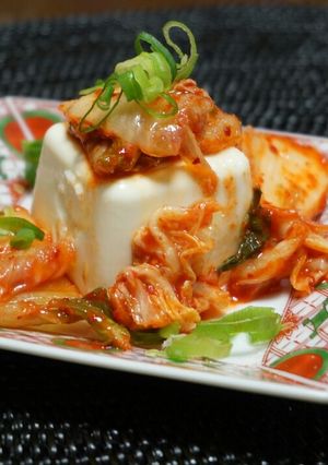 焼肉のおともにキムチ豆腐～o(^-^)o-レシピのメイン写真