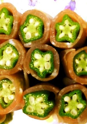 オクラの 生ハム巻き-レシピのメイン写真