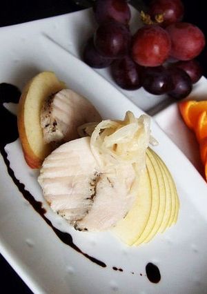 鶏ハムとリンゴのサラダ！-レシピのメイン写真