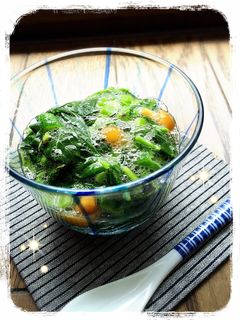 モロヘイヤのミックスおひたし-レシピのメイン写真