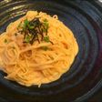 *明太(たらこ)クリームパスタ*